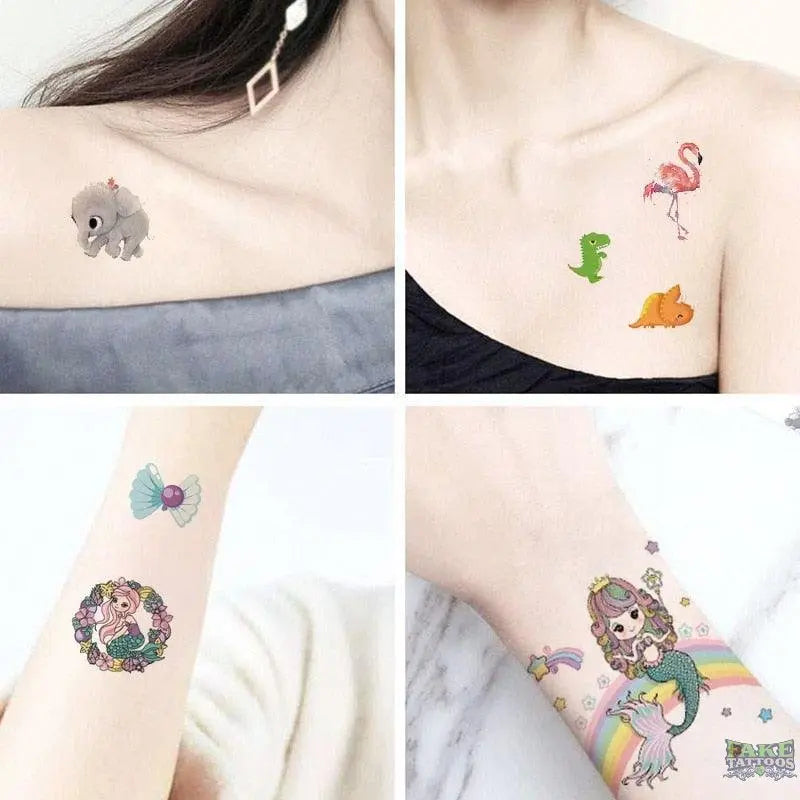 MAKE TEMPORARY TATTOOS OUT OF KIDS' ART