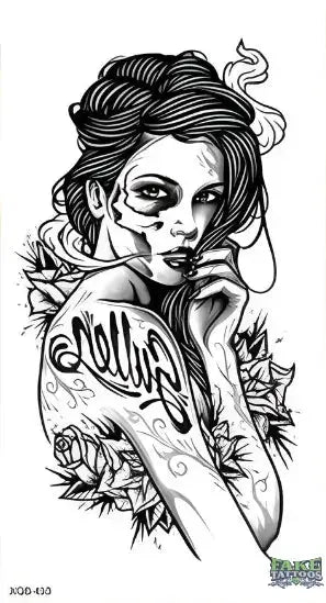 Beautiful Woman Tattoo