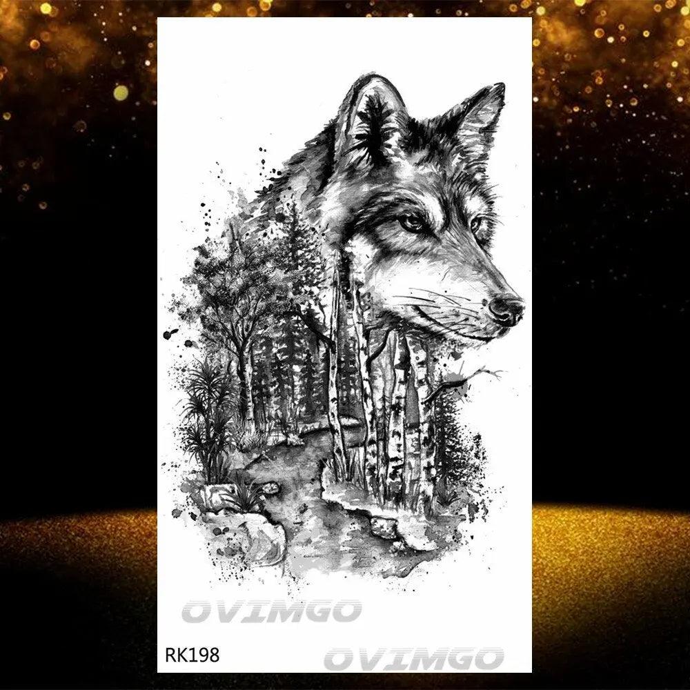 Wolf Tattoo PNG Transparent Images Free Download | Vector Files | Pngtree