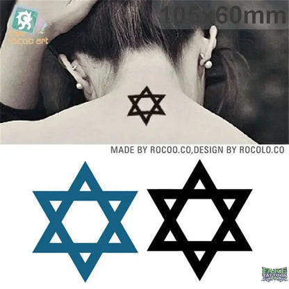 Body Art Sex waterproof temporary tattoos for men and women individuality 3d Barcode design tattoo sticker Wholesale HC1077