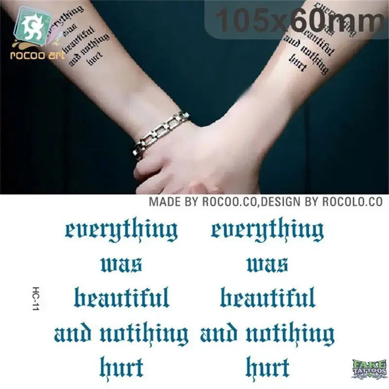 Body Art Sex waterproof temporary tattoos for men and women individuality 3d Barcode design tattoo sticker Wholesale HC1077