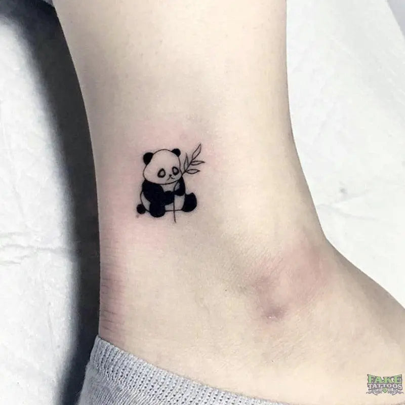 1pc Cute Panda & Butterfly Pattern Pvc Temporary Tattoo Sticker,  Waterproof, Sweatproof, Washable, Suitable For Fashionable People's Daily  Use | SHEIN ASIA