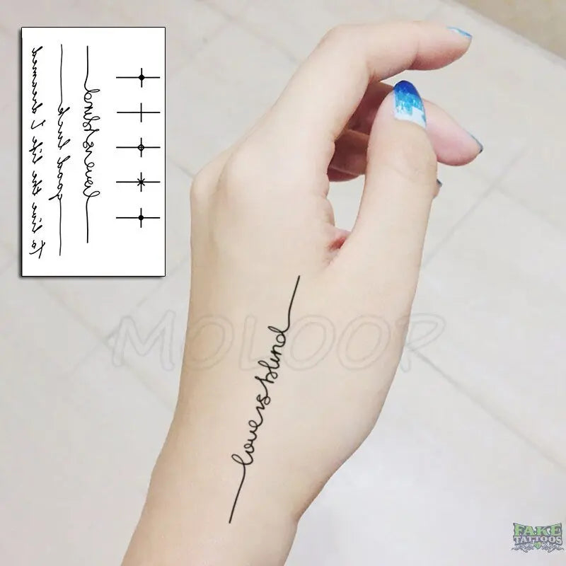 Kpop Temp Tattoo - Etsy Australia