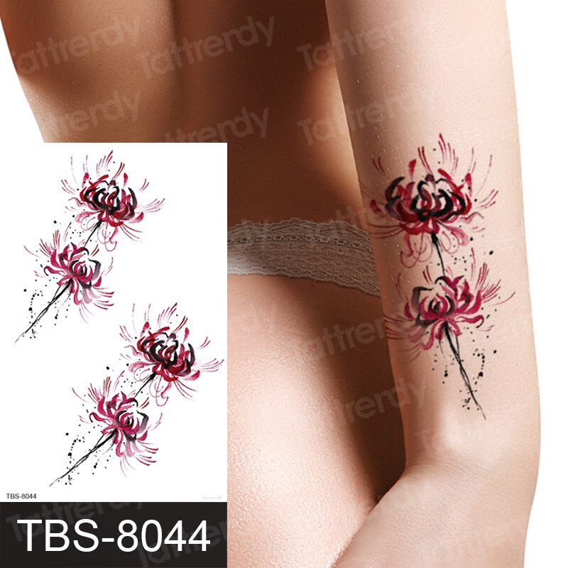3 Sheets Equinox Flower Temporary Tattoo Stickers Body Art for Cosplay  Costume Party : Amazon.co.uk: Beauty