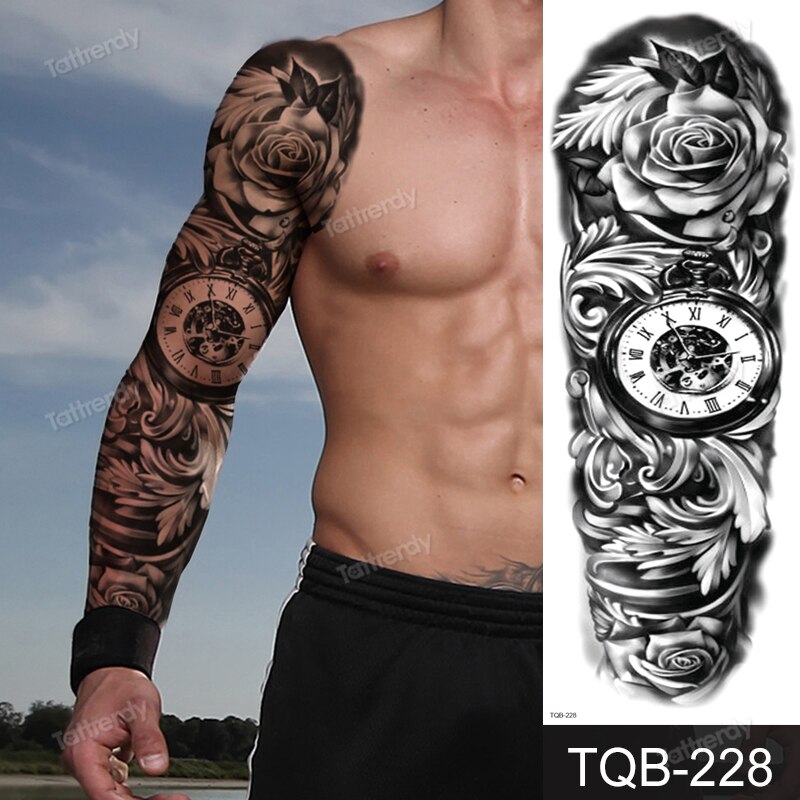 Waterproof Temporary Tattoo Sticker Lion King Crown Cross Tiger Pattern  Fake Tatto Flash Tatoo Black Body Art For Kids Women Men 28974675 From  Gp0b, $7.34 | DHgate.Com