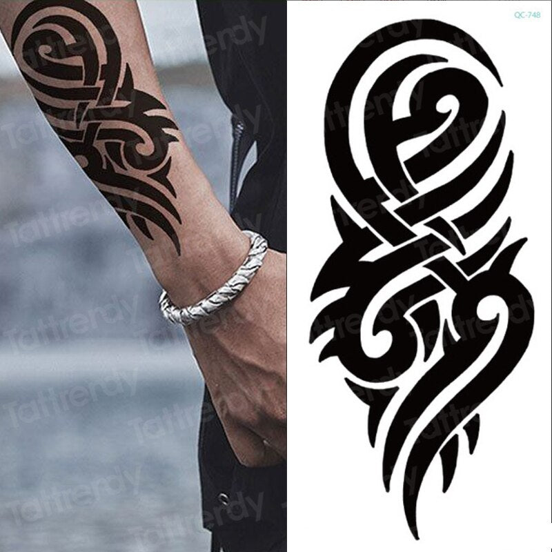 22 Amazing Black Band Tattoos For 2024!