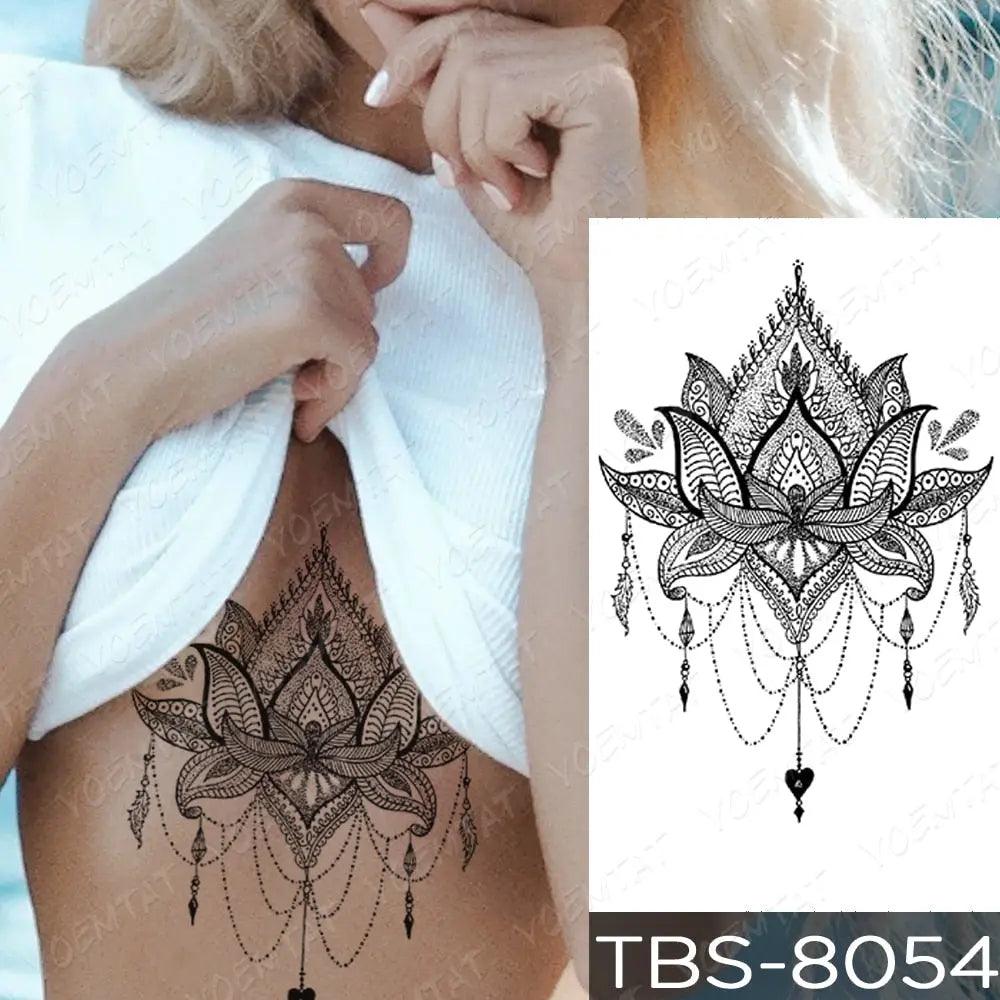 Yazhiji 36 Sheets Temporary Tattoos Stickers, 12 Sheets Fake Body Arm –  EveryMarket