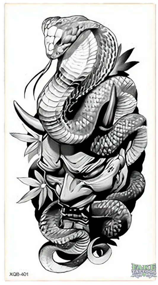 Snake Temporary Tattoo