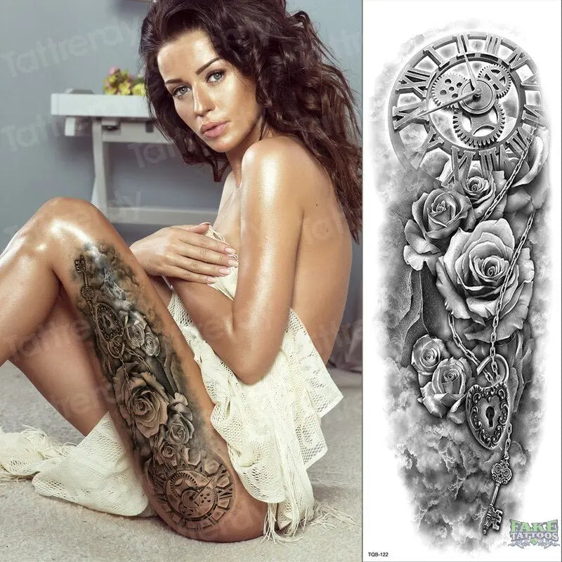 1,813 Beautiful Sleeve Tattoos Stock Photos, High-Res Pictures, and Images  - Getty Images