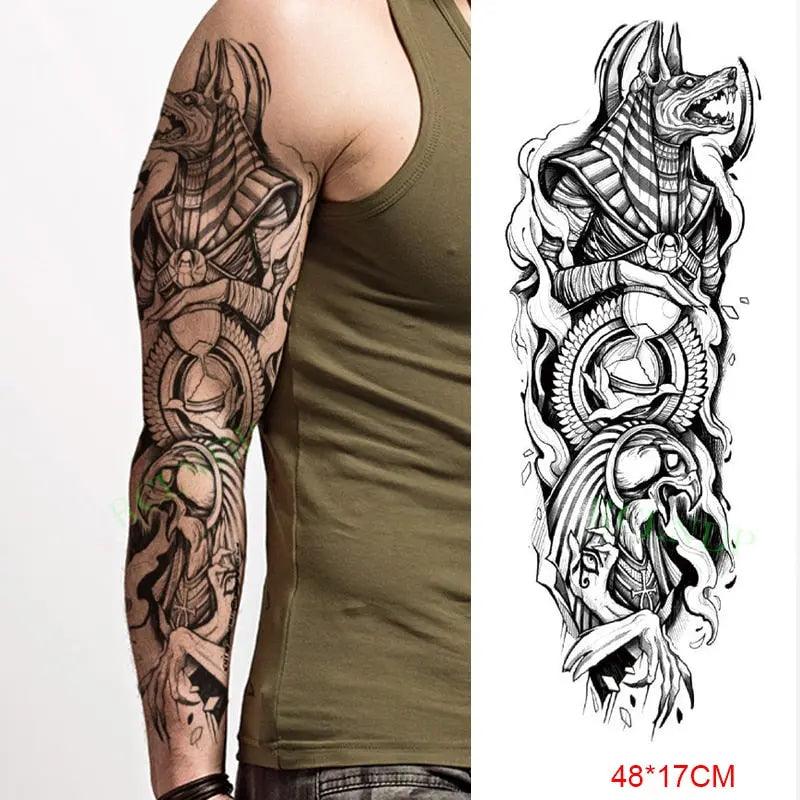 HASTHIP 21 cm 35 Sheets Temporary Tattoo Sticker For Men Black Tatto Sticker  Beast Self Adhesive Sticker Price in India - Buy HASTHIP 21 cm 35 Sheets  Temporary Tattoo Sticker For Men