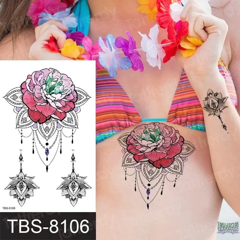 Temporary Tattoo for Women